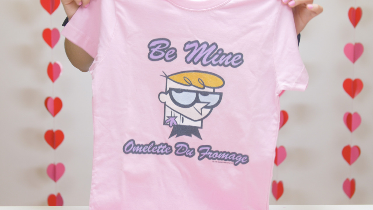 1. Be Mine Omelette Du Fromage T-Shirt2. The Powerpuff Girls Tiara Trouble DVD 3.