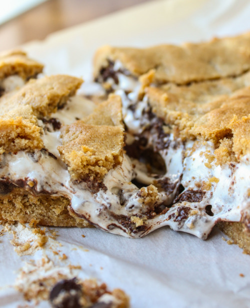 Porn sweetoothgirl:Peanut Butter S’mores Bars photos