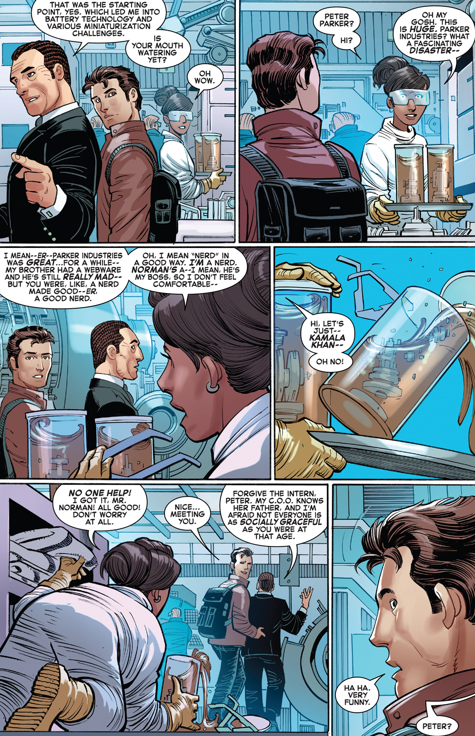 A blog dedicated to all your favorite moments — Amazing Spider-Man #7  (2022) written by Zeb Wells...