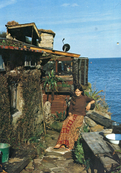 altered-statuses: Simply Living, No.7 Pg.54, The huts of Dobroyd Head (1978)