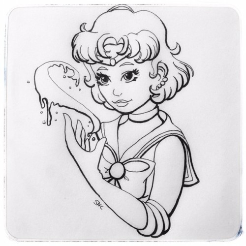 shannonconnollycreates:Here’s Sailor Mercury!