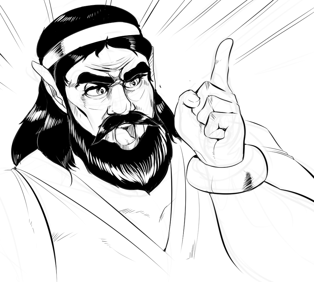 Messed around with Clip Paint and made this after a strong urge to draw a certain