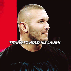 r-a-n-d-y-o-r-t-o-n:Randy Orton + Character break