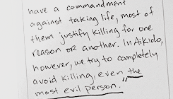 rickdaryl:  It’s about redirecting. Evading. And actually caring about the welfare