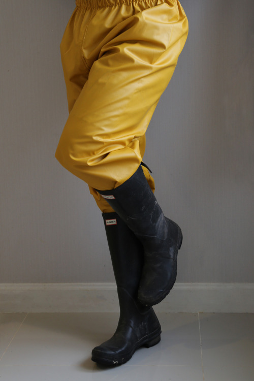 Guy Cotten poudo rainpants in all their innocence&hellip; combined with a pair of (previously) gloss