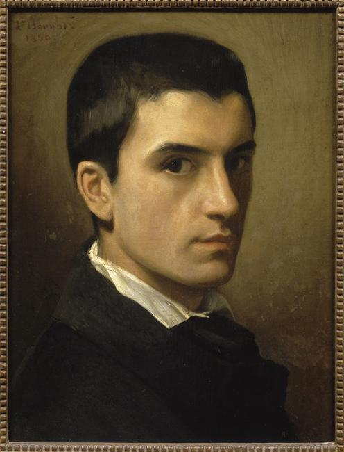 19thcenturyboyfriend: Self-Portrait (c. 1850), Léon Joseph Florentin Bonnat 