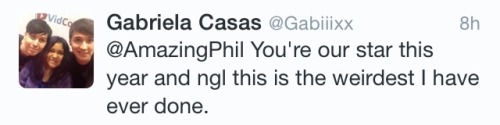 feliz-navidan:  OMFG THAT IS ME I TWEETED THAT THIS MORNING AND HE ACTUALLY REPLIED I REGRET NOTHING