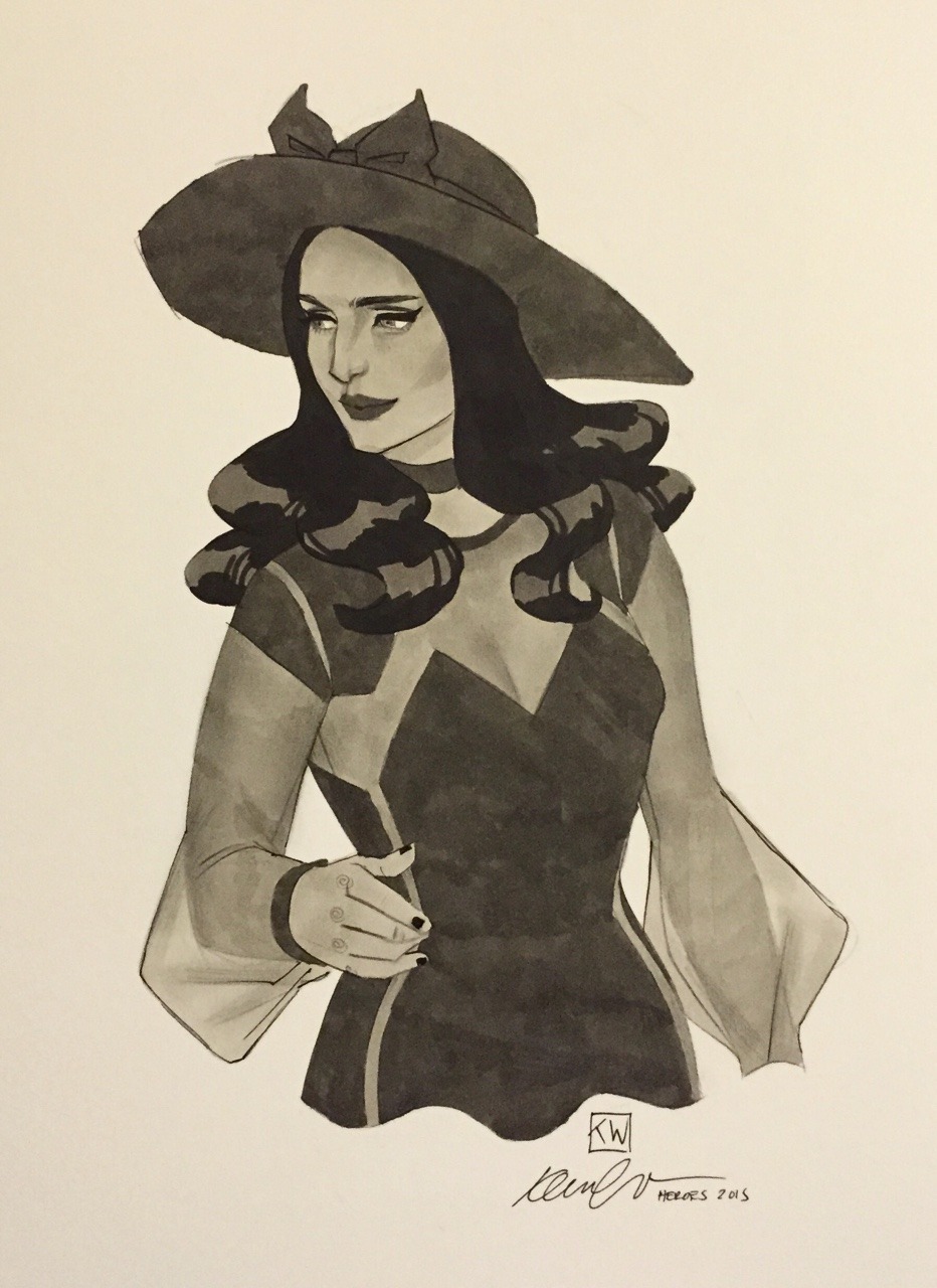 kevinwada:  nogummybearleftbehind:  kevinwada:  Scarlet Witch, fashionizedRuined