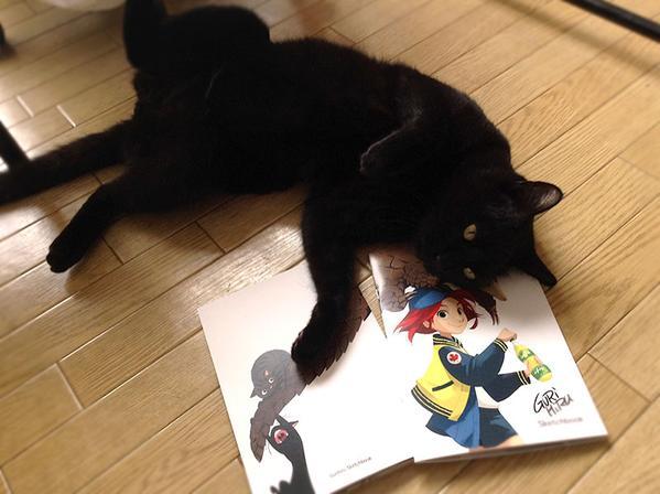 bryankonietzko:  gurihiru:  We made a sketchbook for TCAF.It is 24 pages of books