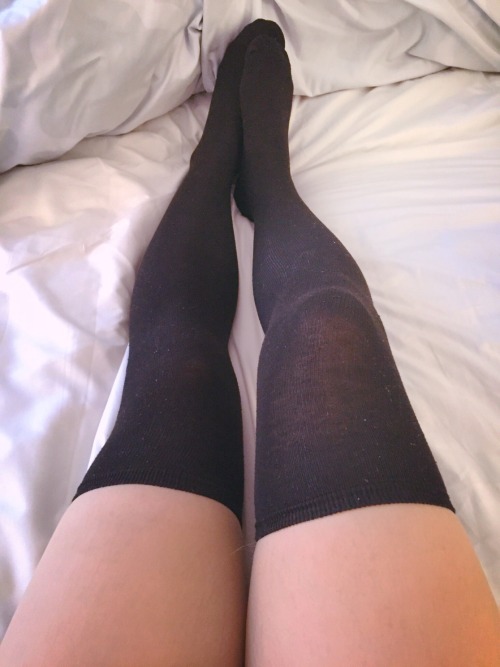 sexsweetsstockingsandsuperheroes: Someone asked if we have a sock fetish. We have an interest more t