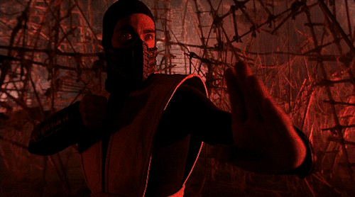 thequantumranger:Chris Casamassa as ‘Scorpion’ in Mortal Kombat (1995)