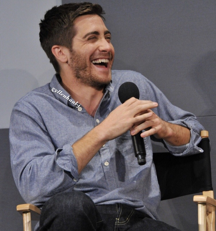 gyllenhaal-j:You can almost hear his laugh 