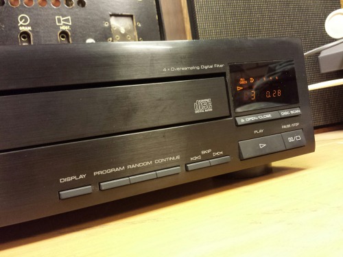 Yamaha CDC-605 Natural Sound Automatic CD Changer, 1990