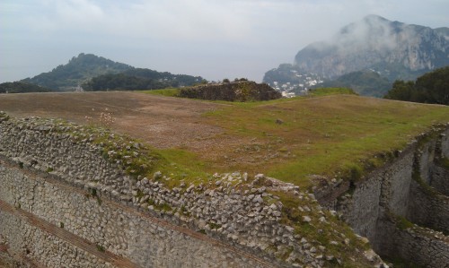 ablative-absolute:This is the Villa Jovis (House of Jupiter) on the island of Capri in Italy.  