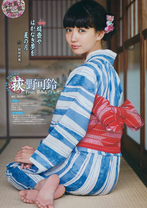 浴衣美人図鑑2014Young Gangan 2014 No.17