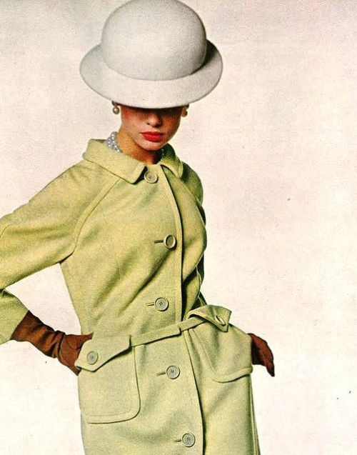 Jean Shrimpton photographed by Bert Stern for Vogue magazine, January 1965.