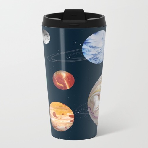 Marbly Warbly Planets MerchI just updated my Society6 page with new prints, and this is one of them!