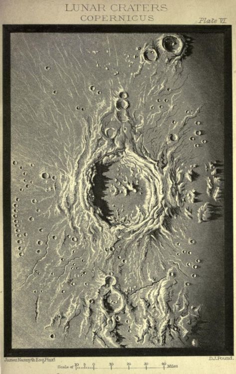 nemfrog:  Plate VI. Lunar Craters. Copernicus. 1889. 