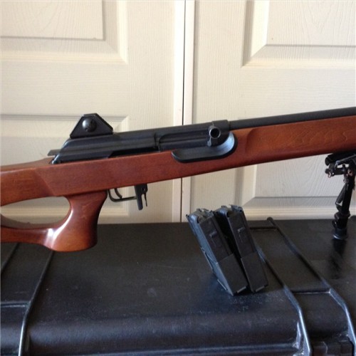 chrisgunman:  gunrunnerhell:  IMI Hadar IIIsraeli Military Industries Hadar II’s are semi-auto civilian sporting models of the Galil in 7.62x51 and ,308. They use a different front sight assembly, rear sight top cover, charging handle and non-threaded