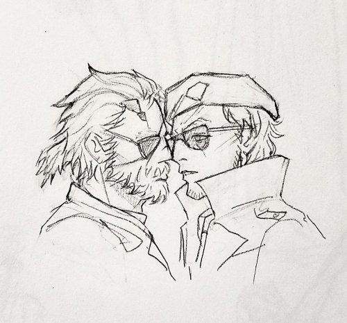 i’ve been gone for a million years but here’s a portion of the metric fuck ton of VKaz art I’ve draw