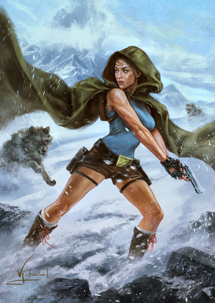 Inna Vjuzhanina — Tomb Raider