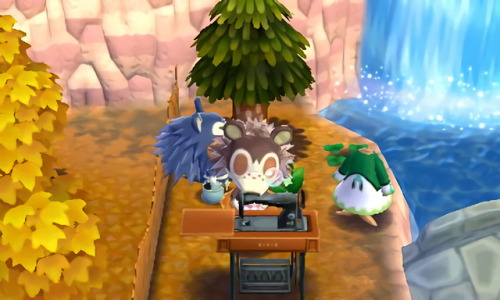 animalcrossingnewleaflife: One cute little Hedgehog family :)