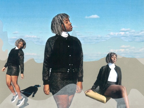3dotzine:Flying Theresa for Natty Paint Lookbook
