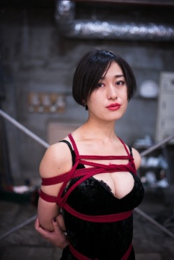 hajimekinoko: My Shibari workshop.You can get shibari technic http://shibari.jp/lesson/ichinawakai.html