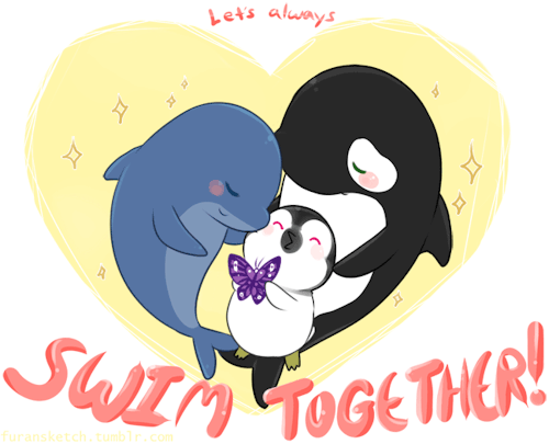 furansketch:  Before I continue existing I need to get this cheesy drawing out of my system because I watched the new episode of Free! and I cant handle all these friendship feels the show gives me. I love this anime so much! -sob- 