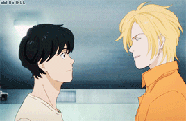 sennenkoi: Banana Fish Ep03 That might’ve been his first kiss ever~