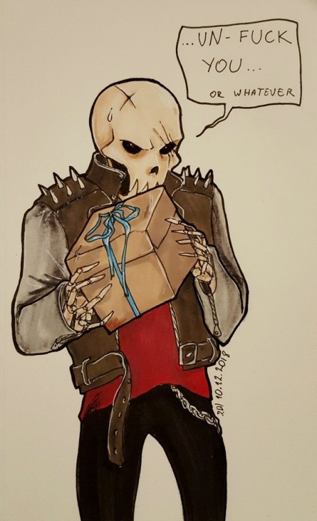 me-and-my-gaster: a6a7: So, it’s my dear friend’s birthday, therefore I did a little thi