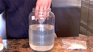 zerostatereflex:  Hand in Hot Ice  Awesome! :D &ldquo;This works because the