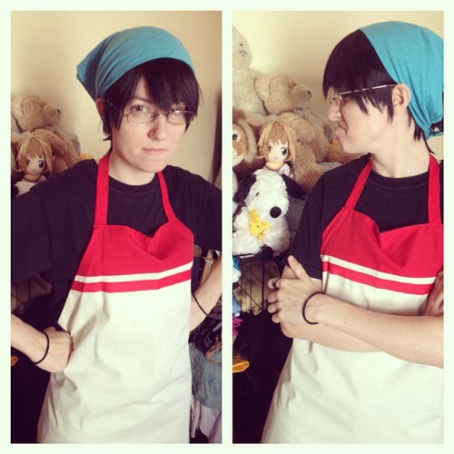 vantasticmess: This started out mostly unintentional. #watanuki #clamp #cosplay #springfallcleaning 