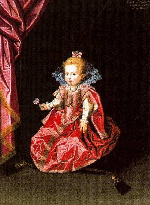Archduchess Cecilia Renata of Austria by Giovanni Pietro de Pomis, 1612