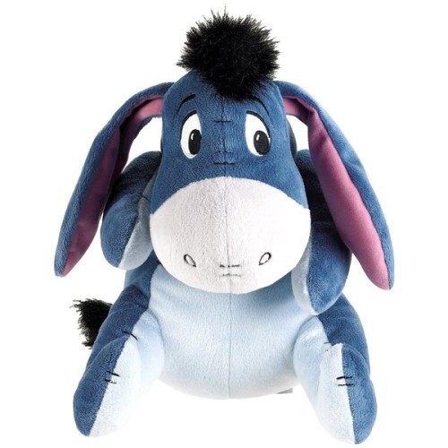 rawmineral:Winnie The Pooh Classic Edition Eeyore Posable 10" Plush With Sound ❤ liked on Polyv