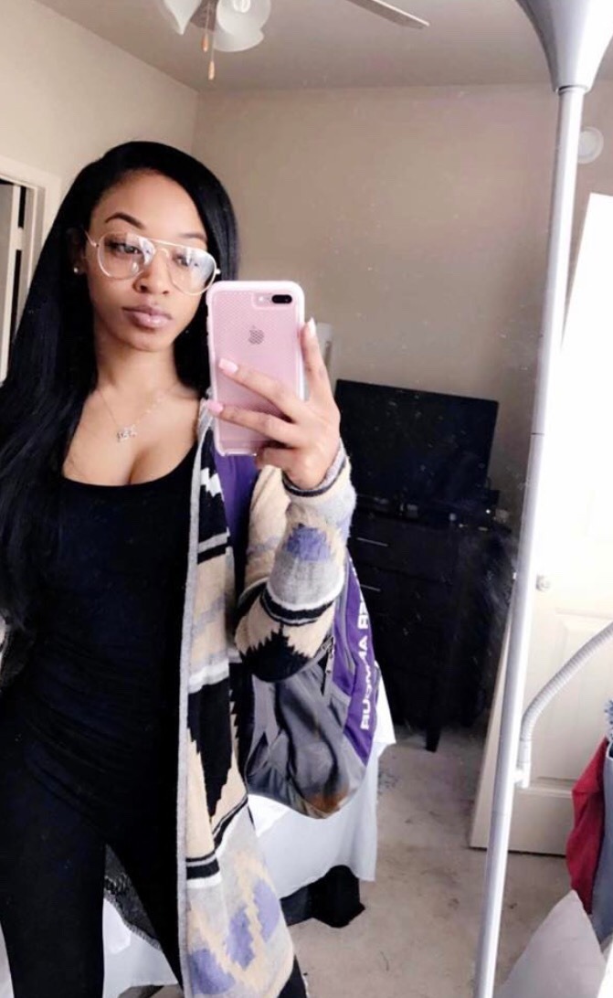 moneymackfromtheback:  angelstonaa:  Only because it’s black out and what not🖤