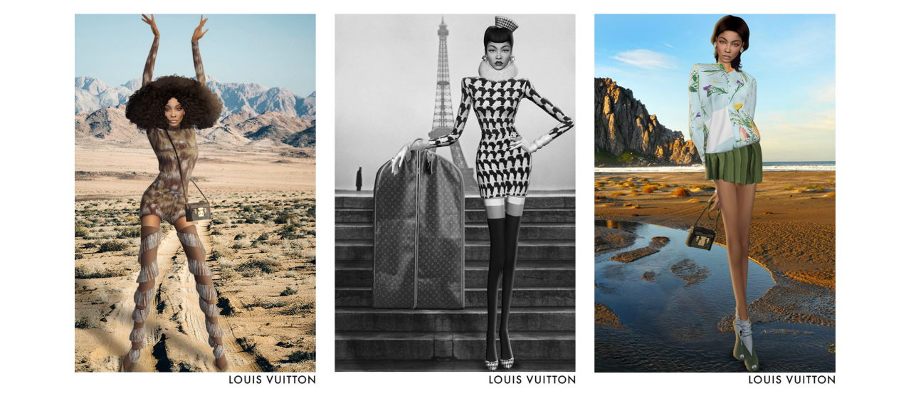 VITTLER — LOUIS VUITTON SET Custom Thumbnails; Clothes 10