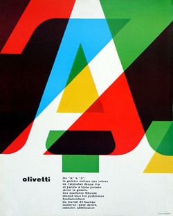 design-is-fine:  Olivetti, promotional poster,