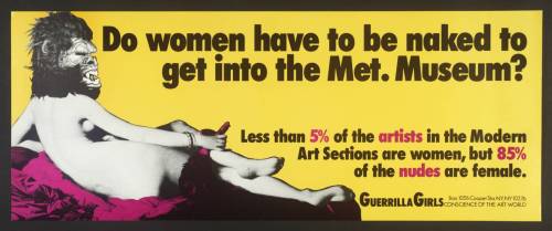 nyctaeus:  Guerrilla Girls - [no title], 1985-90 