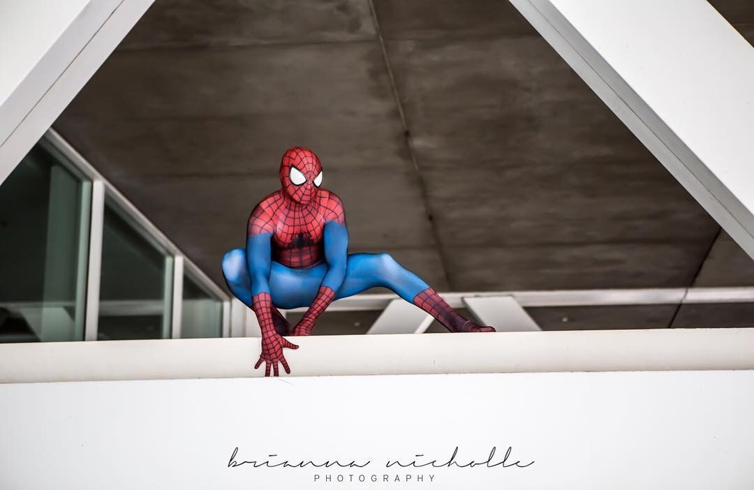 superheroesincolor:  “Newest shoot as Spider-Man!” Submission by ml8807Get the