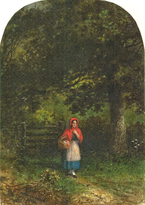 Aster Corbould: Thro the Wood (1862)