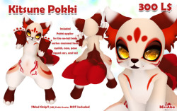 Missaka:   Another Kitsune Pokki Is On The Shelf!This Pokki Mod Is Come With Rigged
