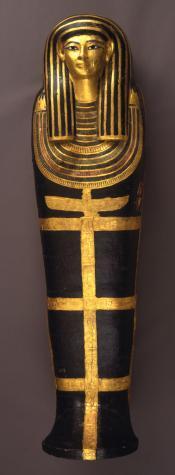 Coffin and mummy of Henut-Wedjebu, 1391–1350 BC; 18th dynasty