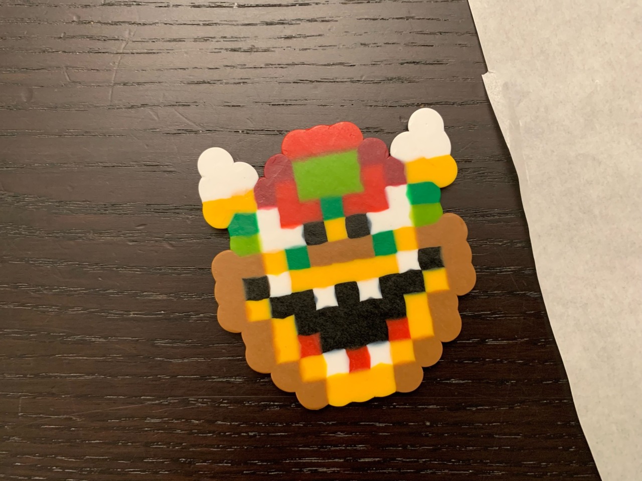 Help! I misaligned my perler piece with masking tape any ideas on how to  fix before I iron? : r/beadsprites