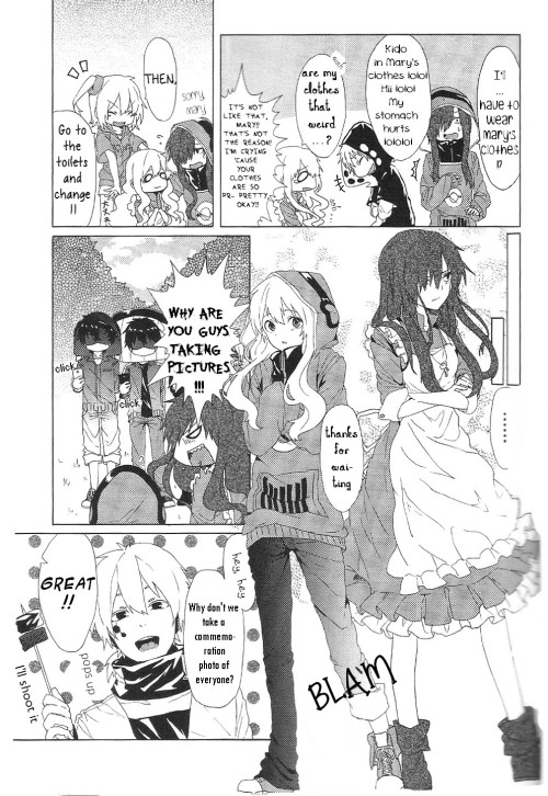 pyralisa:  1st post eveer! As a huge fan of KagePro, I decided to single-handedly translate and typeset SPRING anthology! (raws from here) AAAND here it is! First in line: Minaduki’s “Spring Searching Game” *sigh of relief* 11 to go~ please forgive