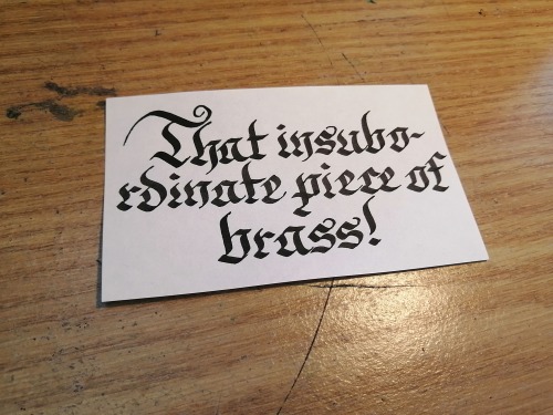 theshitpostcalligrapher: req’d by @cabbagiezahhhh a classic mechanisms quote text: That insubo
