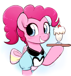 moozua: I drew a ponk!!! Inktober - 4/31