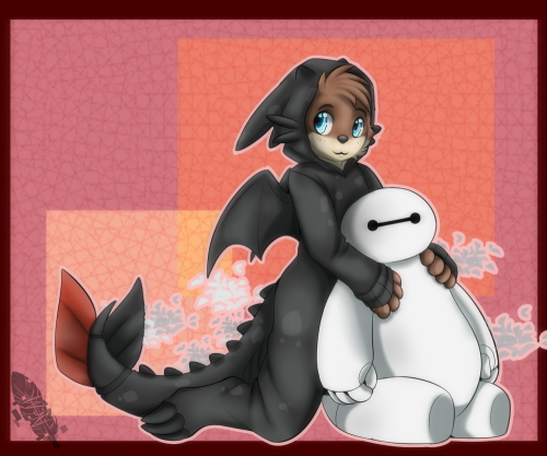 fudge-the-otter:Cuties everywhere by NeAA & Slushie-Nyappy-PawsSuch a cutiepie <3