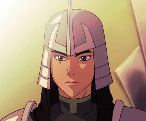 sillypeppers:  kynero:  fangirl-extra-ordinaire:  gamerqueer:  a-very-british-affair:  k-y-h-u:  YOU GUYS I JUST REALIZED remember the girl on the right  she turns out to be the metal clan guard captain  who KINDA SAVED KORRA’S DADDY FROM DEATH IF IT