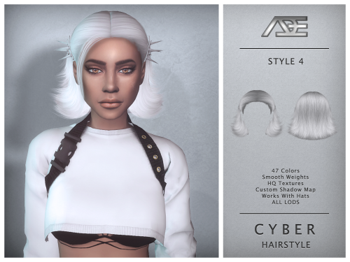 NEW HAIRSTYLES FOR SIMS 4, Inspired by Doja Cat from Cyber S** Music Video!!!Hairstyles:Cyber Hairst